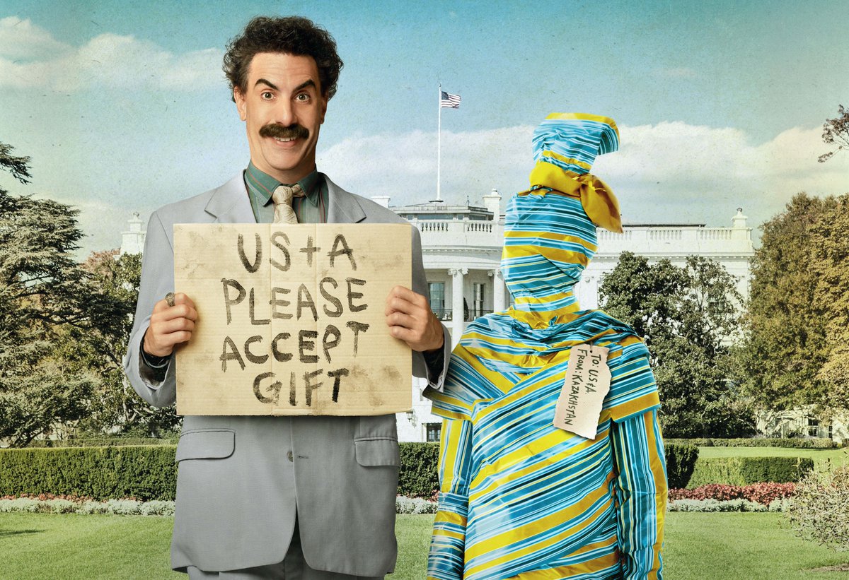 RooftopFilms's tweet photo. For one (very nice) night only, join us for BORAT SUBSEQUENT MOVIEFILM—the highly anticipated sequel from @AmazonStudios—screening for FREE at both our #BrooklynDriveIn (7 PM; https://t.co/UtwQMIp3W6) & #QueensDriveIn (11 PM; https://t.co/rGhEd9jsHr)! 😱 RSVPs for both open now. https://t.co/ljiSL88UFR