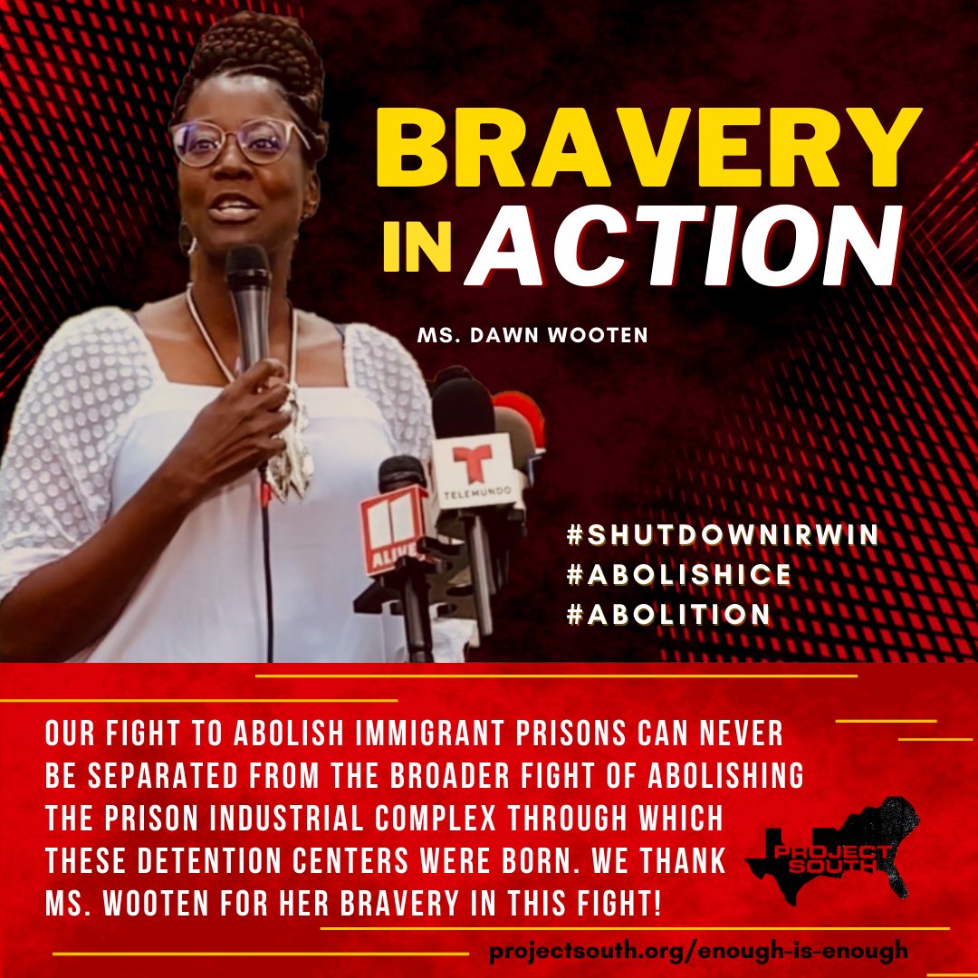 One month ago, a brave nurse exposed the racism, forced gynelogical procedures & abuses happeneing at Irwin County Dentention Center in GA. Today, more women have come forward, members of Congress visited Irwin & a House Resolution is demanding a full investigation  #ShutDownIrwin