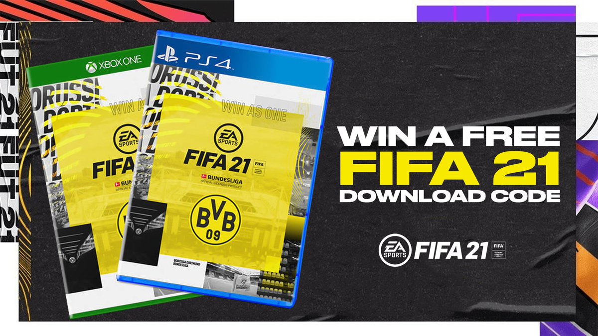 BlackYellow's tweet image. 🚨 FIFA 21 GIVEAWAY 🚨

To celebrate the release of #FIFA21 we're giving two lucky fans a free game download code! 🎮  

Rules to enter:
1️⃣ Follow @BlackYellow ☑
2️⃣ Retweet this Tweet 🔁