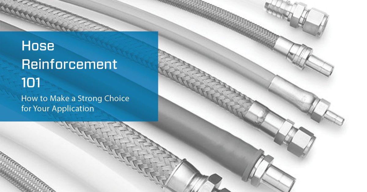 Selecting the right industrial hoses for your fluid systems requires careful consideration of a variety of factors, including media pressure, media temperature, flow rates, and more. Learn how to select the right hose reinforcement here: ow.ly/HT9X50BSgnb