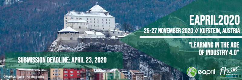 SkillnetK's tweet photo. Our Skillman partner #EAPRIL will host an online event on ‘Teaching in (Higher) Education in the COVID-19 era’, on November 25th, 2020, in collab with the FH Kufstein Tirol University of Applied Sciences. Invitation here: https://t.co/uWKuJm0X6x 
#education #training #covid https://t.co/zVI4tyVuy2
