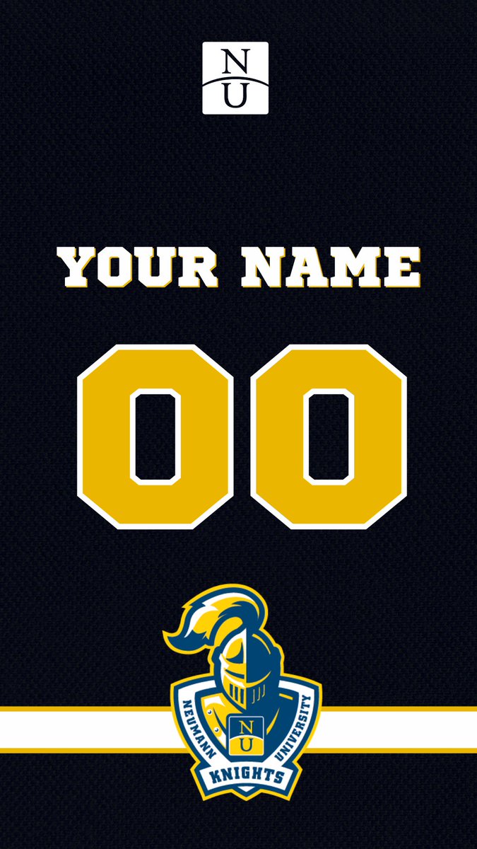 HOMECOMING WEEKEND IS APPROACHING!

Time to freshen up your lock screen with a personalized Neumann University jersey 😍

Reply with your:
✔️ LAST NAME
✔️ NUMBER
✔️ JERSEY COLOR (blue, gold, white, black)

And we’ll send it your way 📲

#WallpaperWednesday