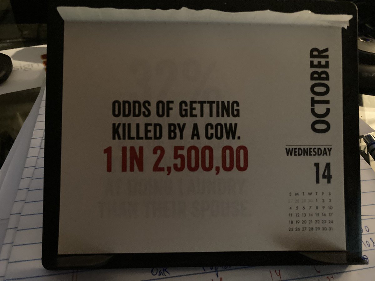 briancbiggs's tweet photo. @willow_creek Is this 1 in 2,500,000 (with the last 0 cut off)? Or is it 1 in 250,000 (with misplaced commas)? https://t.co/zx1rnykUWn