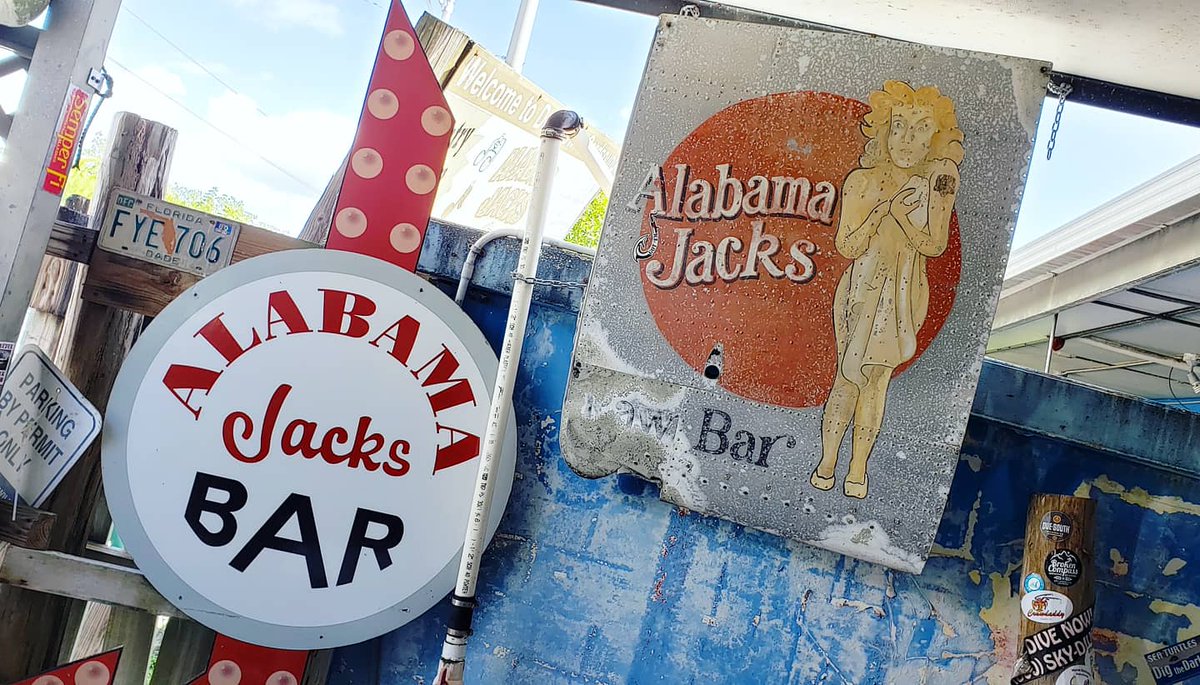 Do any of you ever stop at #AlabamaJacks on your way out to #KeyWest? #Florida