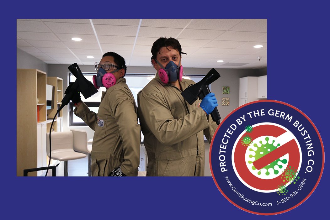 TheGermBusting's tweet image. Getting ready to go back to the office? Think about sanitizing your space with Germ Busting!

To learn more about our products and services, go to our website: germbustingco.com 

#sanitize #clean #GermBusting