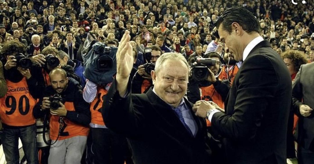 Has vivido con el amor y admiración de todo el valencianismo. Hoy nos dejas, pero permanecerás por siempre en la historia de nuestro <a href="/valenciacf/">Valencia CF</a> como uno de los más grandes. Ya eres LEYENDA.  D.E.P. Querido ESPAÑETA❤️