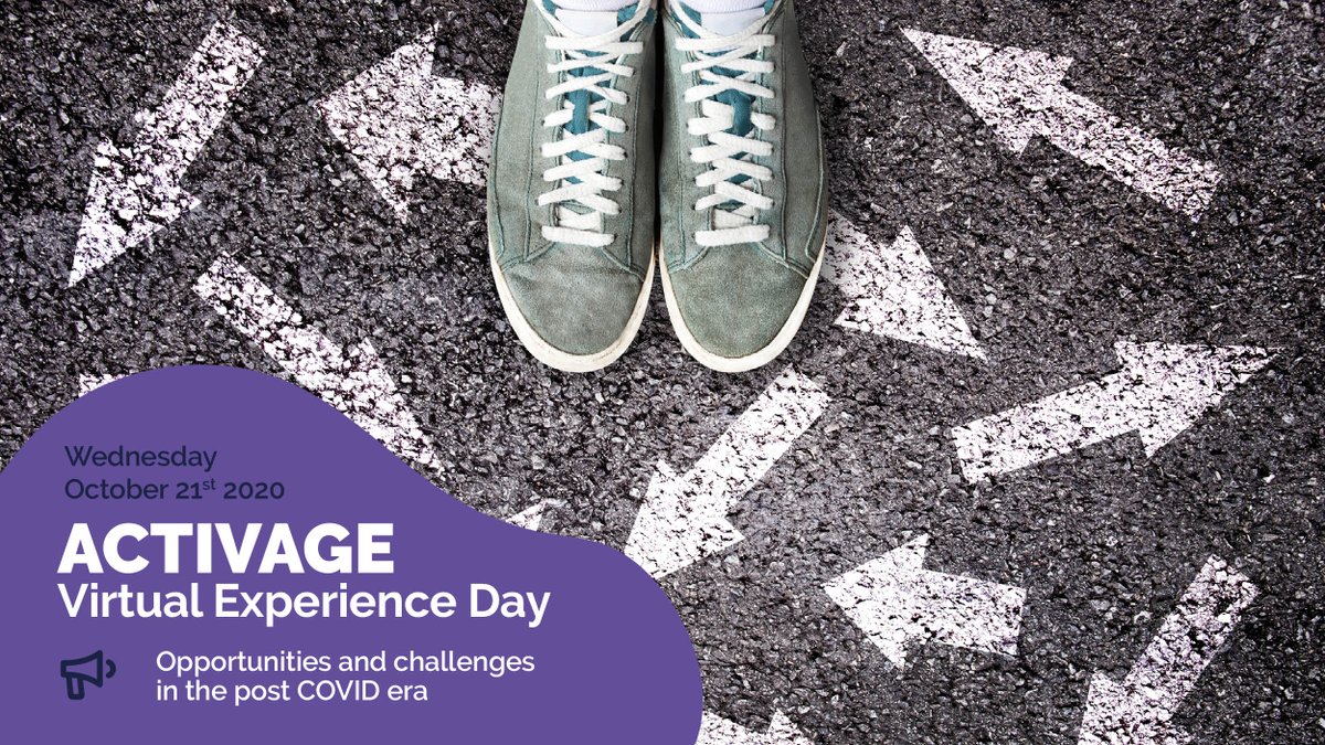 ACTIVAGEproject's tweet image. Don’t miss the round table led by @sguillen during the #ACTIVAGEbigday! He will discuss with external experts about the emerging opportunities and challenges in the #postCOVIDworld in relation with the #activeageing sector. Be with us 👉activageproject.eu/app/experience…
#SilverEconomy