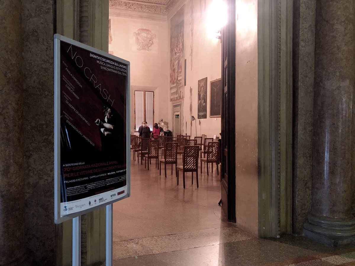 ZedFestival's tweet photo. 🗣 #ZEDFESTIVAL // INCONTRI

Una location d’eccezione per il progetto “NO CRASH”: la Cappela Farnese del @Twiperbole!

Musica, Danza e Istituzioni insieme per sensibilizzare sul tema sociale degli infortuni sul lavoro.

> https://t.co/Kfmkjdcnaf https://t.co/cYR75JPwaY