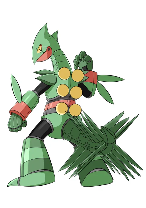 【ポケモン】ホウエン御三家を
ロックマンXのレプリロイド化。 