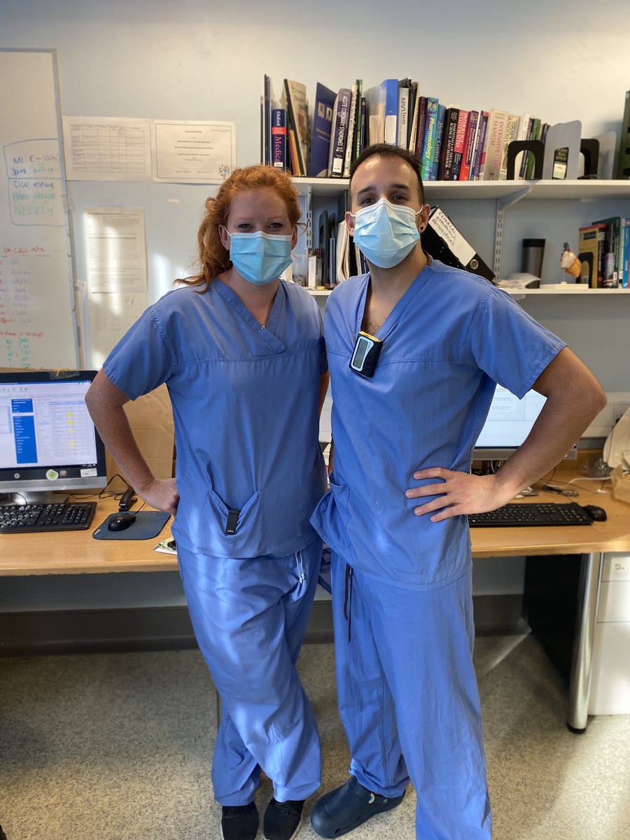 ImperialPeople's tweet photo. Hey #OTs and #PTs in the world! @OT_manu7 and @Clionalong2 π§ πͺπΌ
Team Leads for #occupationaltherapy and #physiotherapy in Critical Care.
Happy to answer any question about our roles and duties in the units!
ππ
#Respibest
#BetterTogether
#rehablegend https://t.co/2mCtC2Bno8