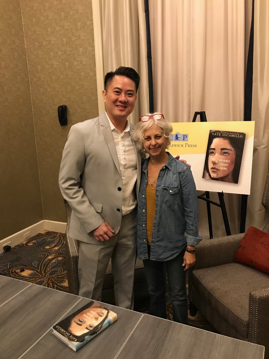 What an unforgettable experience this was to sit down with award-winning author Kate DiCamillo! *(Pre-COVID). You can view the entire recording of our conversation with #KateDiCamillo for free, here: bit.ly/31hdtqK