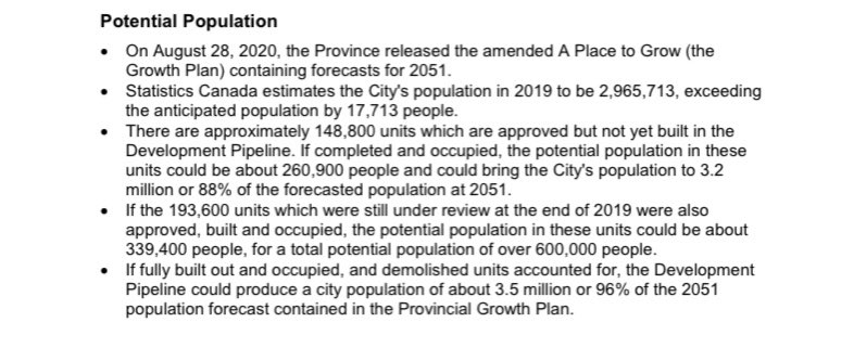 Developments approved by council five years ago are almost certainly no longer viable. City development charges have gone up dramatically. Construction costs have gone up dramatically. 4/