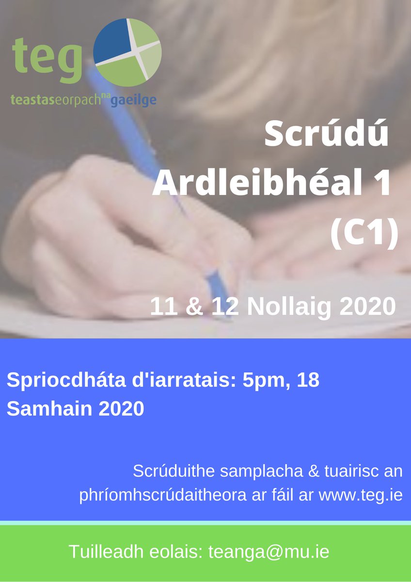 Scruduitheteg Is E An 18 Samhain An Spriocdhatha D Iarratais Ar Scrudu Ardleibheal 1 C1 Foirm Iarratais Anseo T Co Pe6hddg9lm T Co Up00r32qfr