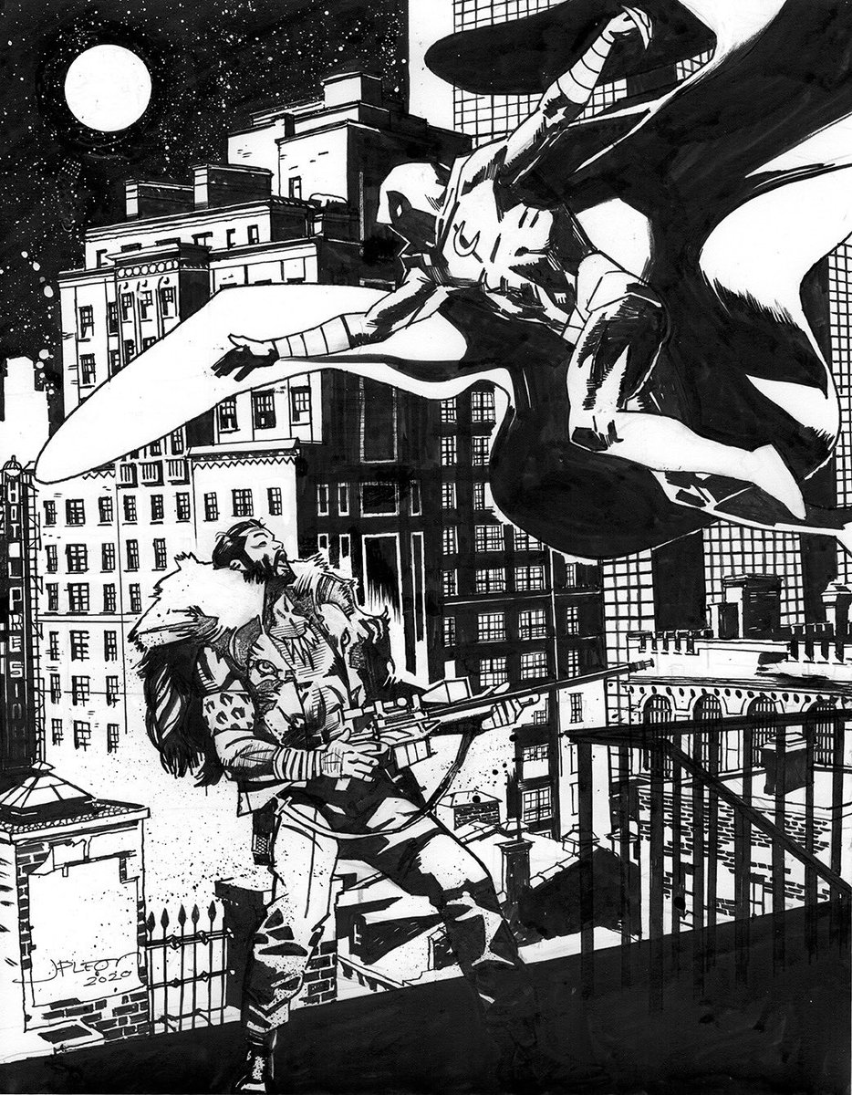 johnpaulleon's tweet image. A pair of new commissions!—-