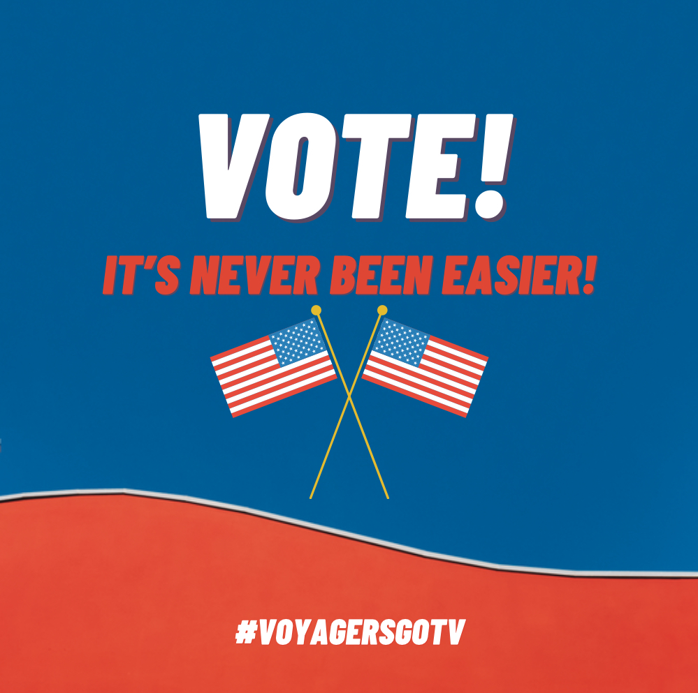 <a href="/VoyagersHigh/">High School | Voyagers' Community School</a> <a href="/VoyagersNJ/">Voyagers’ Community School</a> #VoyagersGOTV #VOTE #VoteTodayNJ #Election2020 #ElectionDay #GoVote #GoVoteNJ #GOTV #GetOutTheVote #VoteEarly #VoteToday #BeCounted