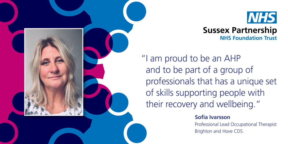 AHP_SPFT's tweet photo. Sofia leads our AHPs in adult services in Brighton and Hove. Supporting staff to develop and attracting new staff to @withoutstigma is key to her role. Are you ready to return to practice? #Iamreadytoreturn #AHPsDay2020 @Sussex_HCP @AcosiaNyanin @katebones2 @sofiaivarrson https://t.co/5PMsPs65BI
