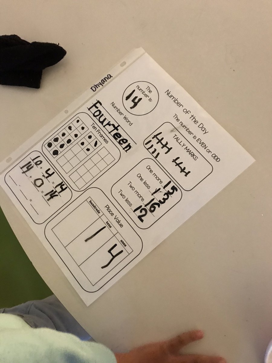 vvhickerty's tweet image. Our new morning work is making numbers in different ways!  Students will learn about the days of the week, numbers, place value, addition, subtraction, even and odd and problem solving!  #cbemath #softentry