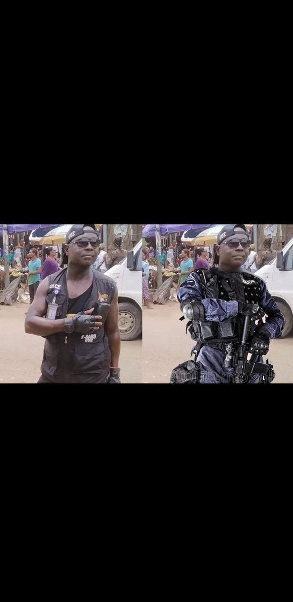 fingerofusa's tweet image. same animals, different uniform

#EndPoliceBrutalityinNigeria 
#ProSars
#Cuppy