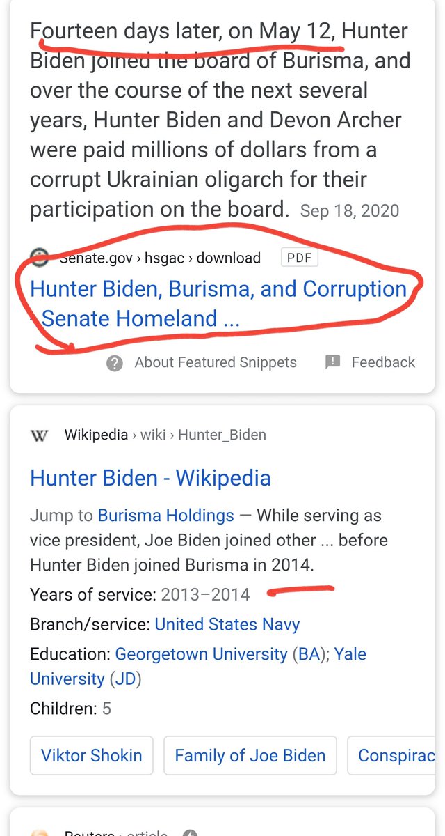 9)Let's Walk Hunter to "school" on His First Big Day as an Official Burisma Board Member May 12, 2014His Very First Assignment for That  $HUGE$ Monthly Stipen? Urgent Calls to Use His Political Influence to Help Burisma Holdings!Devon Archer also pressed.