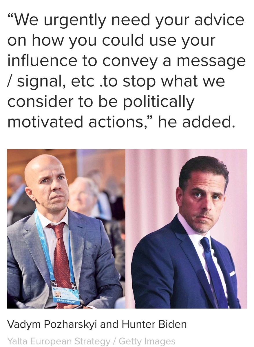 12)The email urgently demands Hunter, Archer and others to stop a "politically motivated actions"(You know where this is headed)-cough- -Shokin-- cough-