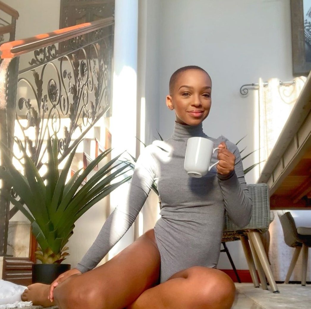   @Nandi_Madida #BeBaldAndFreeDay  #BlackHairIsRoyalty