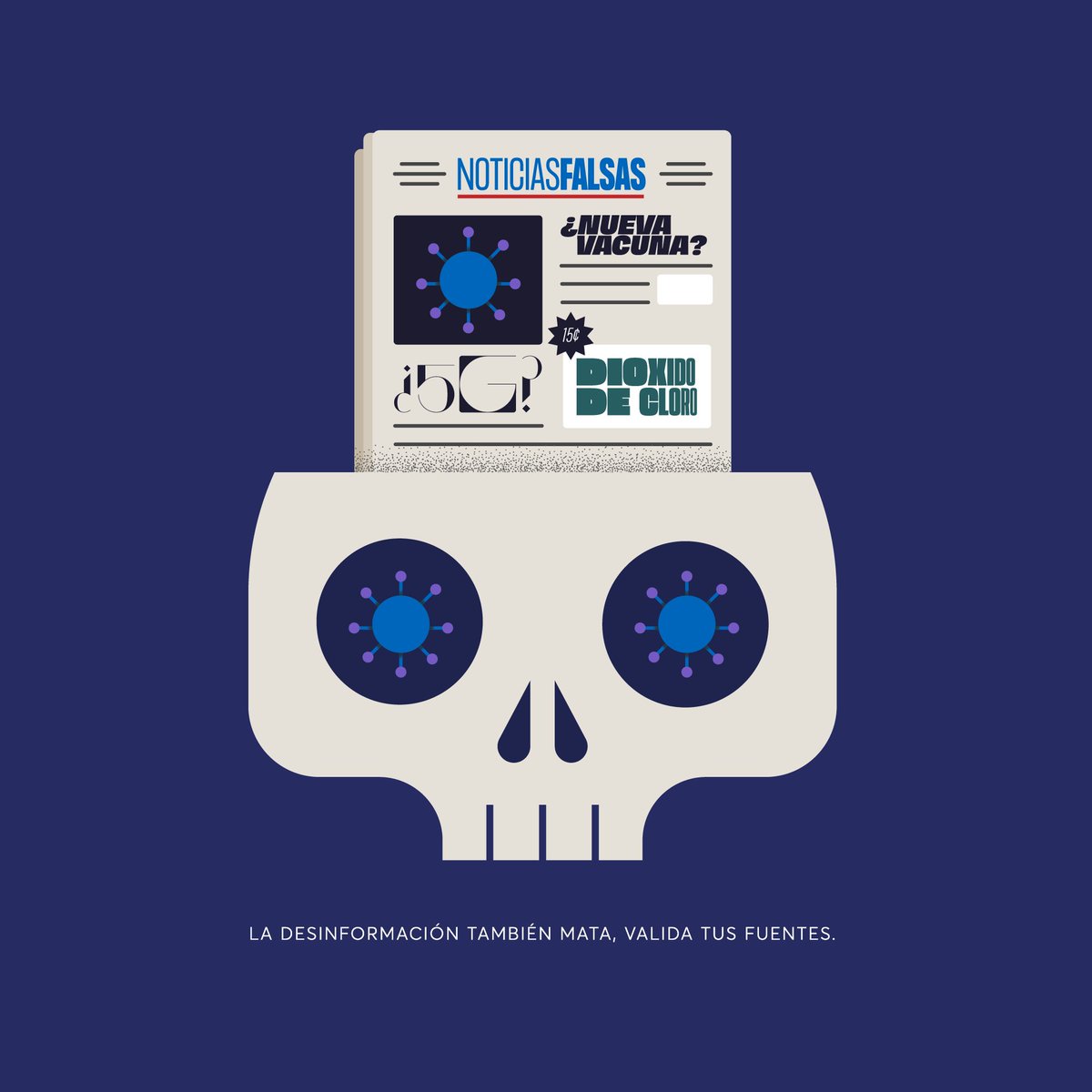 OPSOMSPeru's tweet image. #HackealaCrisis #covid19

&quot;Mi intención con la obra es lograr que el espectador dentro de la comunidad latinoamericana reconozca la importancia de validar correctamente sus fuentes de información ...&quot; Martina Andrade 🇪🇨

➕ INFO 👉🏽 bit.ly/3iJeG2M