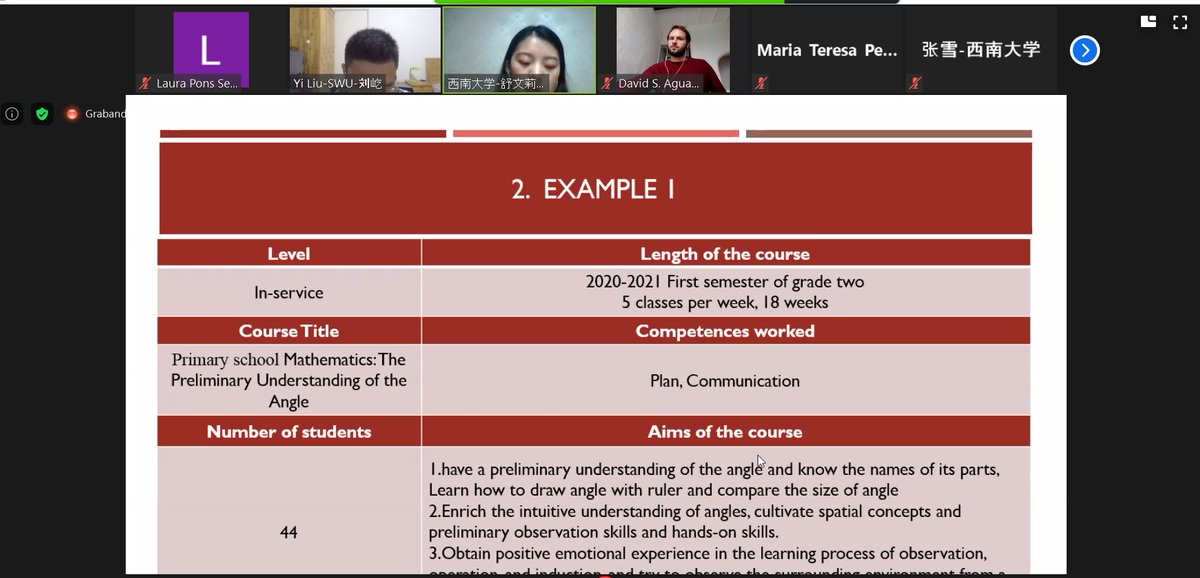 TeachersKeyCom's tweet photo. #WenliShu, a primary teacher trained in the CBA, shows an example of how she implemented the approach with their year 2 students. 

#TKCOMfinalconference 
#ErasmusDays2020 

@Erasmus_Project @EUErasmusPlus @EplusCatEdu https://t.co/c6GA1XFric