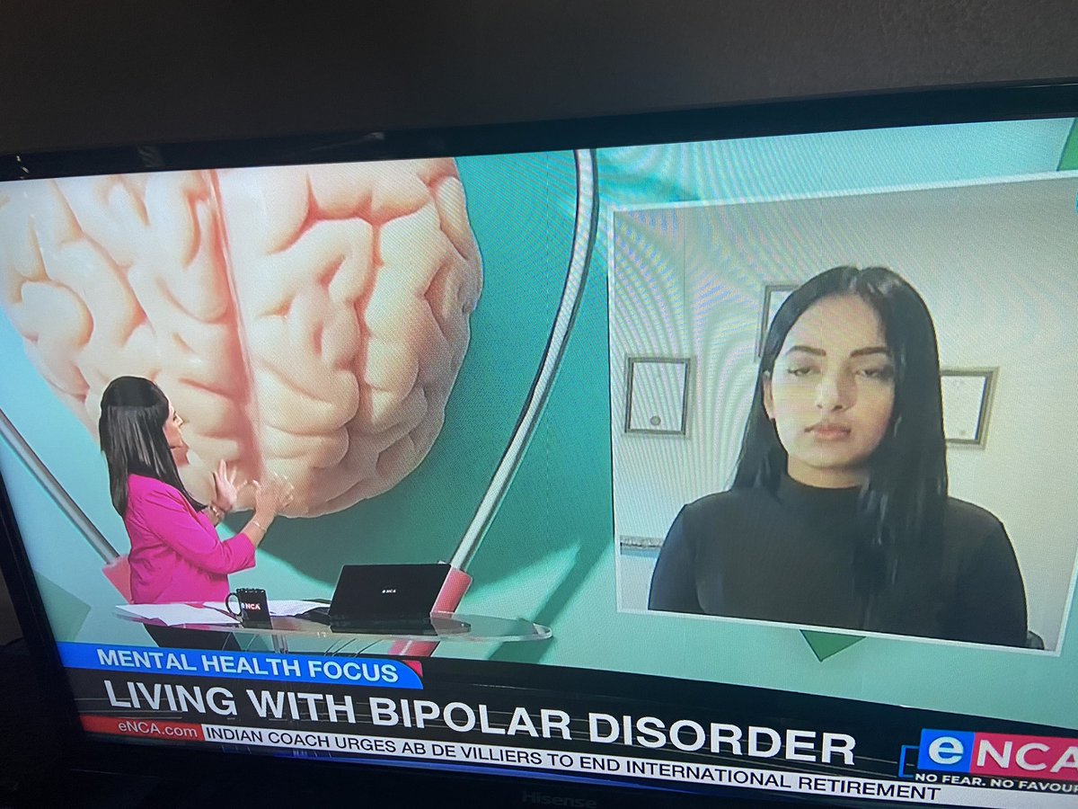 NontiJoy's tweet photo. According to @eNCA , 4million South Africans are living with Bipolar disorder. Don’t suffer alone, get medical help https://t.co/061FgyvkW6