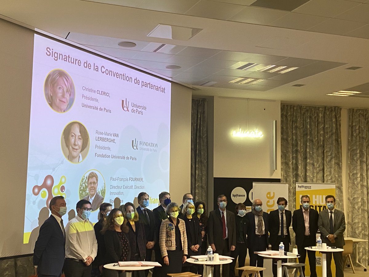 hmutuelle's tweet image. Catherine Touvrey, directrice générale d'Harmonie Mutuelle, était aux côtés de @BPIfrance pour présenter un plan d'action de solutions innovantes dans la #santénumérique ! La mutuelle contribue ainsi à la transformation du système de soins français #esante @NicolasDufourcq