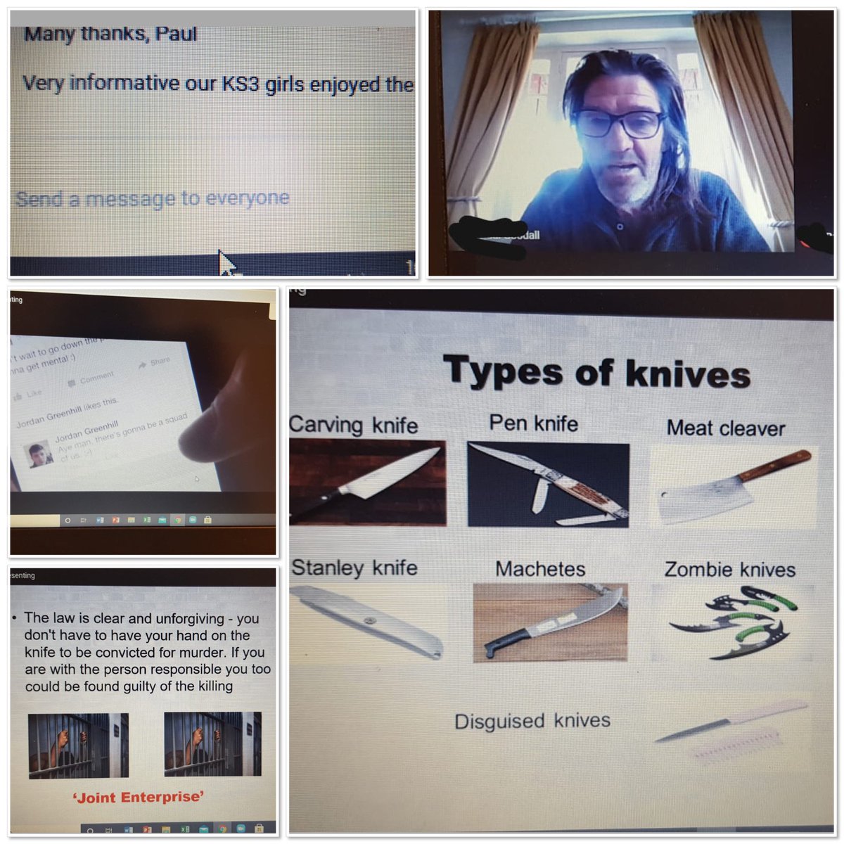 imocharity's tweet photo. This morning we have had a #knifecrime session with #MarkzulUloomGirls. The girls found it very informative and had some really intresting questions. Thanks to @LancsPCC @LancsVRN for supporting our #GettingThePoint project. #bintheknife #knifecrime @LancsPolice @DCSSueClarke https://t.co/qV7WhBnfWy