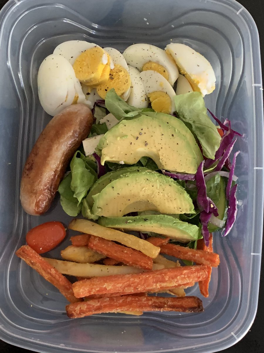 dr_lovelee's tweet photo. Today I had an early hand therapy appointment straight after school run so had to eat breakfast “on the run”.. hence the skhafthini... 😅
I enjoyed the Carrot and parsnip “fries”.. so yummmm... 😋😋
.
.
#Brekky
#FullForDays
#CarbCleverDiet
#HealthyEatingHabits✅ https://t.co/7JiYXBlhLq