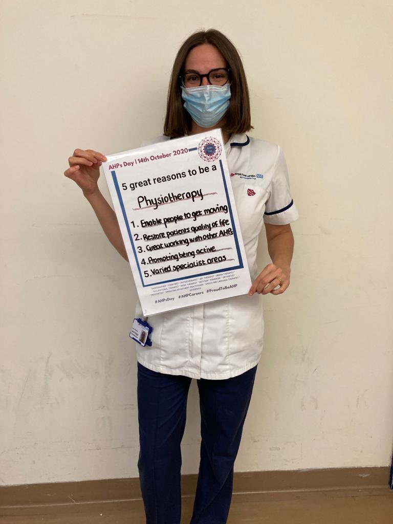 AnnaCroft10's tweet photo. H A P P Y 💙 A H P 💙 D A Y !!!!

Keep doing the fantastic job that all of us Allied Health Professionals do everyday 🌈🙌🏻🌈🙌🏻 🌈🙌🏻@RFTherapyTeam @RoyalFreeNHS 
#AHPsDay #AHPsDay2020 #RoyalFreeHospital #Physiotherapy 
Special mention @AshleyNwanze @rachelnandy https://t.co/cfU5nzMp5a