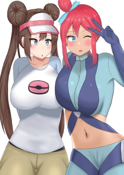 メイちゃんとフウロちゃん
#ポケモン
#絵描きさんと繫がりたい 