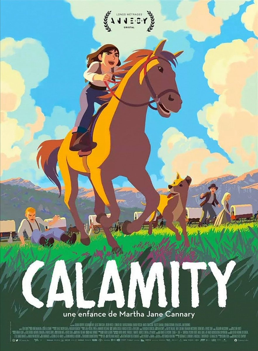 -[Sortie du 14/10]-Calamity de Rémi Chayé5 ans après Tout en haut du monde, Rémi Chayé revient avec un nouveau chef-d'œuvre d'animation mettant en scène un personnage féminin fort et une histoire touchante. Un hommage vivifiant au western !