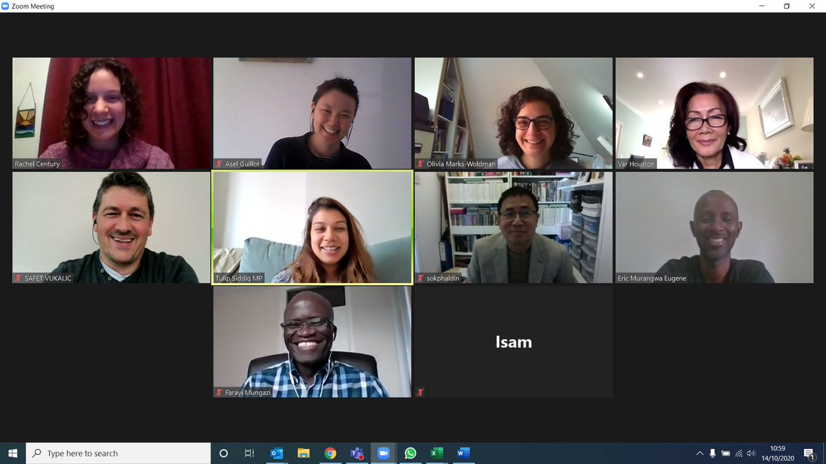 HMD_UK's tweet photo. We are so fortunate to work with and learn from these inspiring people – survivors of genocides that took place since the Holocaust. Thank you to everyone at our Genocide Survivors' Consultative Group Meeting, chaired by @TulipSiddiq. A very encouraging and useful discussion. https://t.co/4UWe5QY5KW