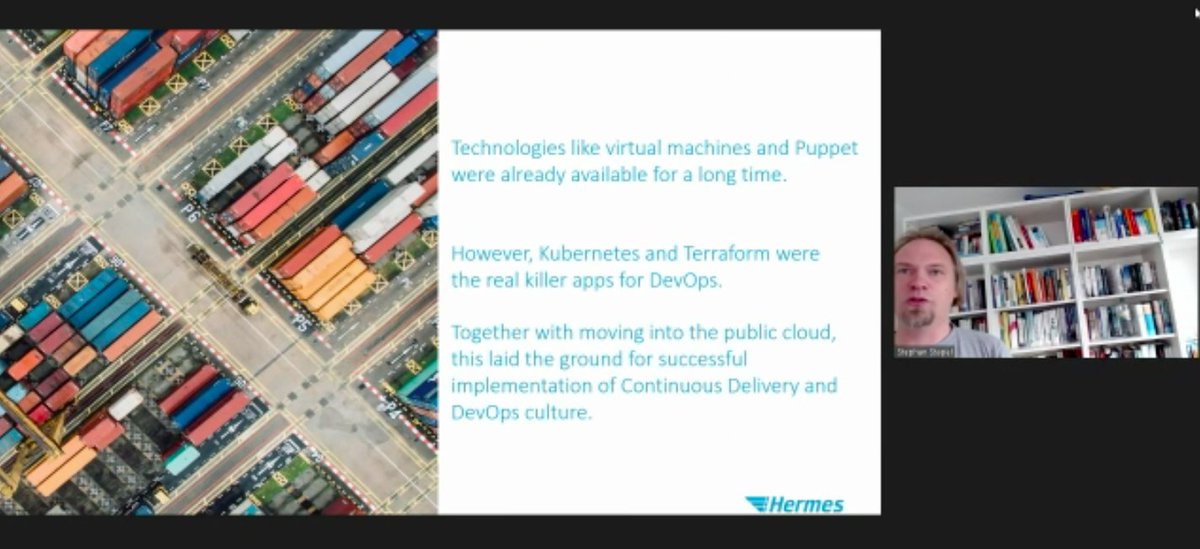 Discussing how to align business and IT at #DevOpsCon with <a href="/StephanStapel/">Stephan Stapel</a>