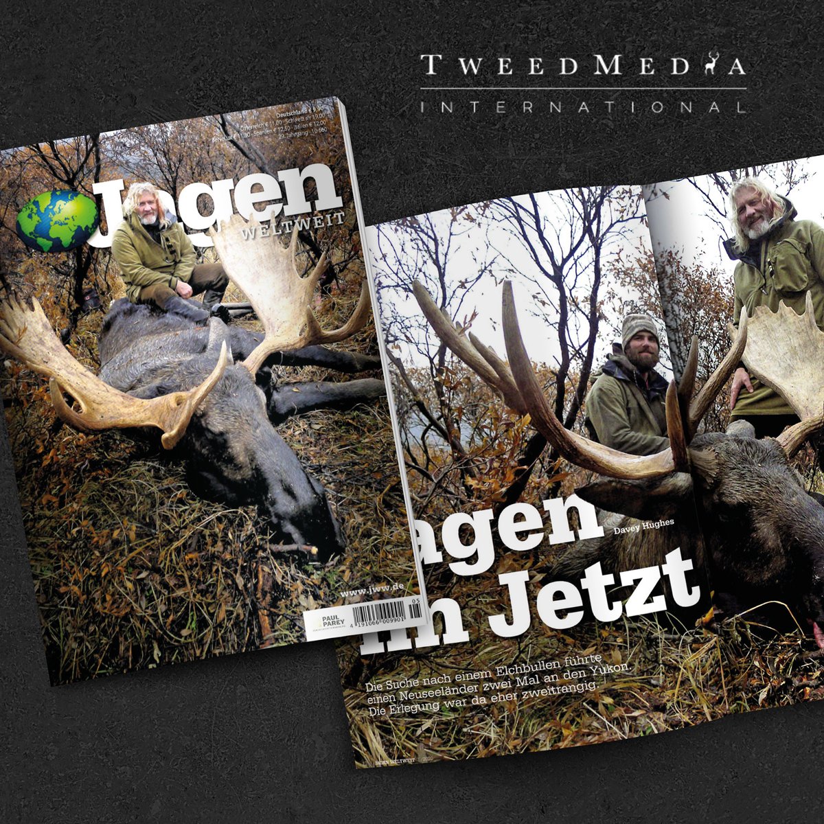 Tweed_Media's tweet photo. It’s always a special moment when one of our clients feature on the cover of a magazine. This time it’s our client Swazi in the current issue of Germany’s Jagen Weltweit magazine. #Tweedbrands #Internationalpr #Cover https://t.co/NjDM75zUY8