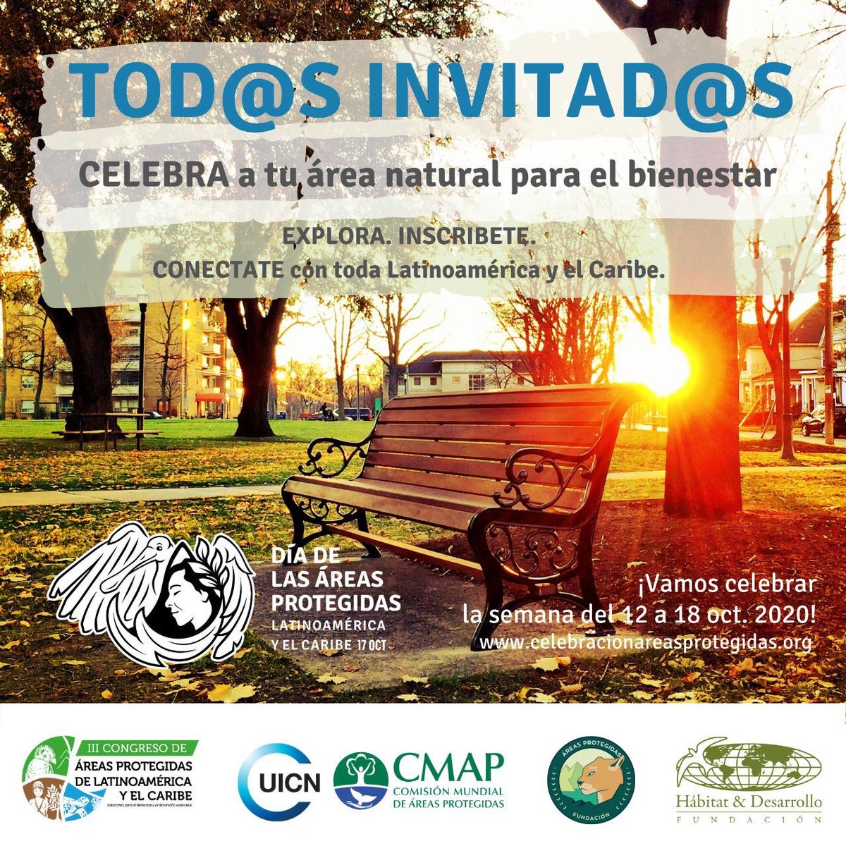 RProplayas's tweet photo. Recuerda que seguimos en la SEMANA de la #CelebracionAreasProtegidas 🌿🏖💚 en toda LAC 🌎!
Explora el mapa🗺 y la agenda🗓 diaria: cada ⭐= 1 celebración!
https://t.co/4Ouln8B6Uc
https://t.co/iuzP1ubGL0
@IUCN_PA @UICN_SUR
#naturaleza #RedProplayas #RedPropraias #ProtectedAreas https://t.co/D6A5oWvhF4