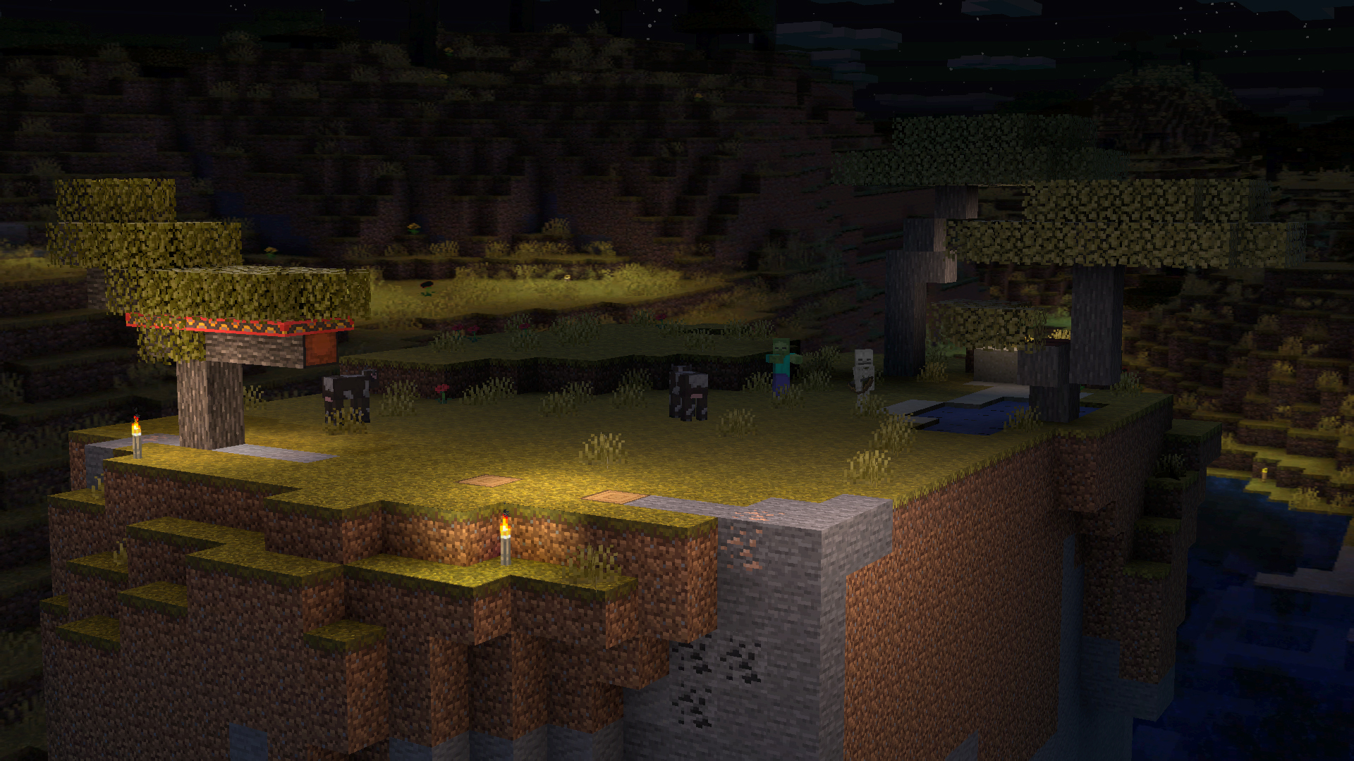 大乱闘スマッシュブラザーズ スマブラ公式 Sur Twitter 追加ステージ マインクラフト ワールド 原作の世界観や生態系に合わせ 6つのバイオーム 草原 シラカバの森 サバンナ タイガ 雪のツンドラ 石の海岸 を搭載 昼 夕 夜で雰囲気も