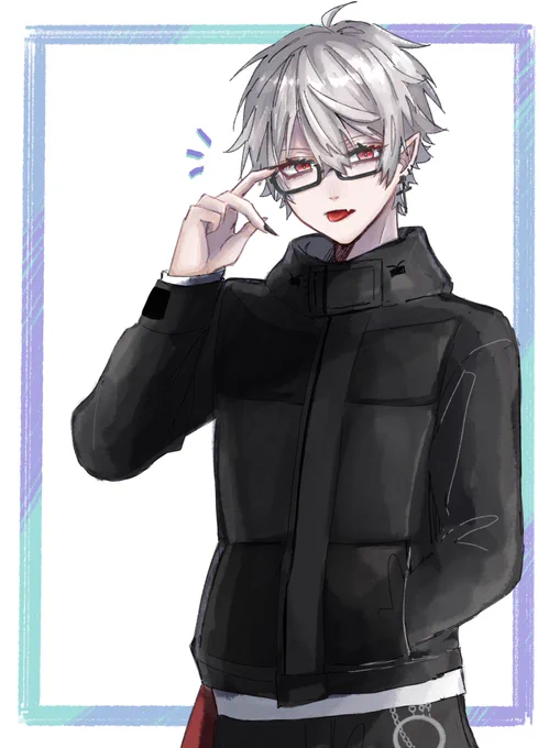 メガネ感謝?
 #KuzuArt 