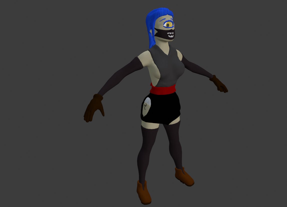 The annoying line between clothes and skin around the pelvic area on a 3d avatar... HOLY MOLY! Weightpaint a bit over there and reduce a bit over there and then it looks fine... Changes pose... Nope! Not good anymore! Guess I can still consider myself a noob in that arena