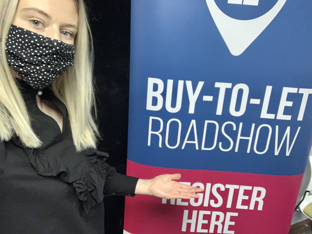 F_Reporter's tweet photo. And this is @DanBarcadia (I’m smiling, promise!) checking in at Brentwood for the Buy-to-Let Roadshow! We’ve had a really productive so far - follow the thread to see today’s specialists 👇 #BTLR2020 https://t.co/qlCdSxRCzn