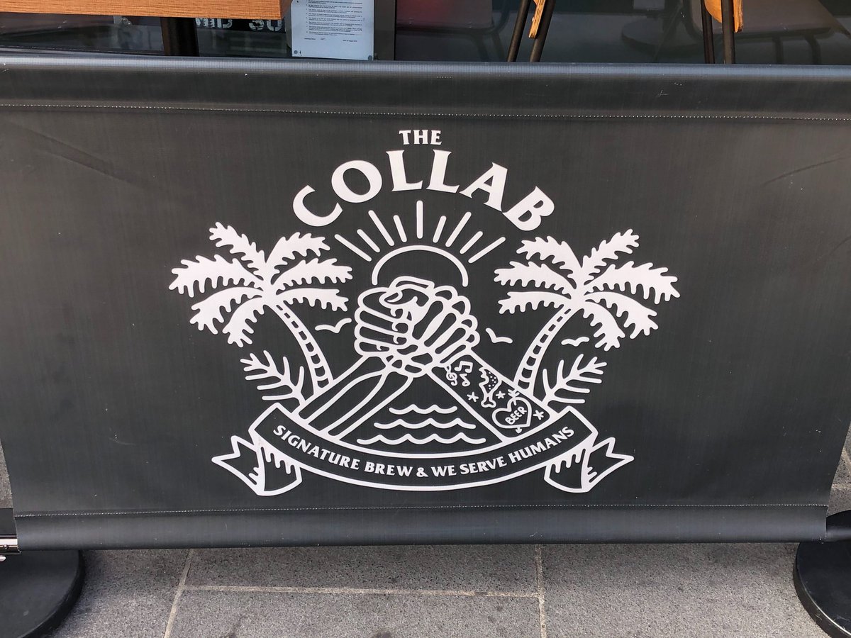 Over in Walthamstow, we found the wonderful <a href="/TheCollabLondon/">The Collab.</a>. This collaboration between <a href="/SignatureBrew/">Signature Brew</a> and <a href="/WeServeHumans/">We Serve Humans</a> provides some delicious beverages and fantastic food, we loved it! Check them out. #WhereAreWeWednesday 🍻😄👏🏼