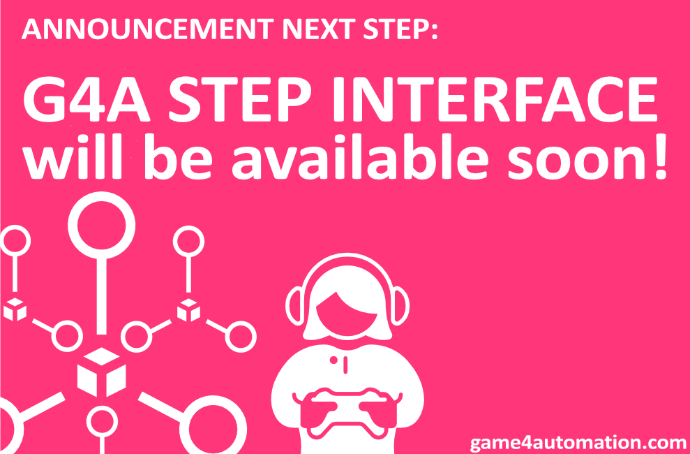 ANNOUNCEMENT: 

G4A STEP INTERFACE will be available soon!

game4automation.com

#interface #step #software #mechanical #Visualization #DigitalTransformation