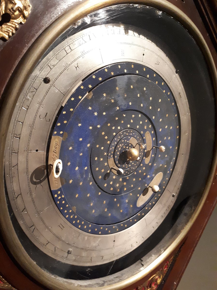 SeptimusKeen's tweet photo. The upper floors of @britishmuseum (where all the best galleries are) may be shut at the moment but there is no reason why you shouldn't get to enjoy some of their treats - todays snapshot comes from Gallery 39 (Clocks and Watches*) 
*and Marine Chronometers. https://t.co/J6ZHc6Hx5y