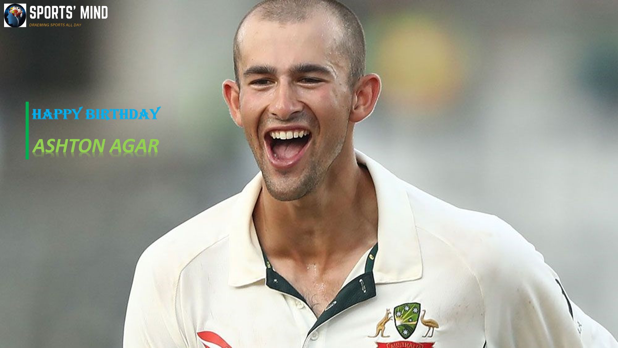 Happy Birthday Ashton Agar 