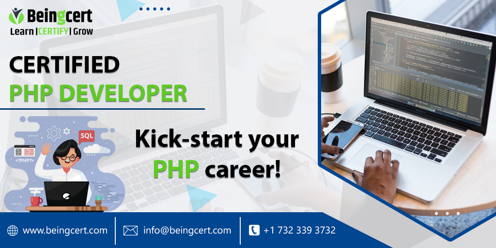 BeingCert's tweet photo. Show your mastery in PHP skills by enrolling to Beingcert Certified PHP Developer certification!
for more details visit: https://t.co/Od3ppYDgQC
#php #html #javascript #java #css #coding #programming #python #programmer #developer #webdeveloper #code #webdevelopment #beingcert https://t.co/IcgPys81jA