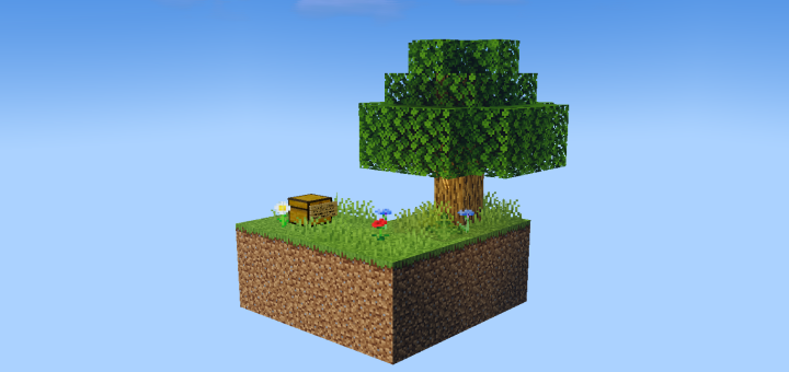 Mcpe Dl On Twitter Skyblock With Structures Map Updated Https T Co O5fmtwnxs6 By Scamerot