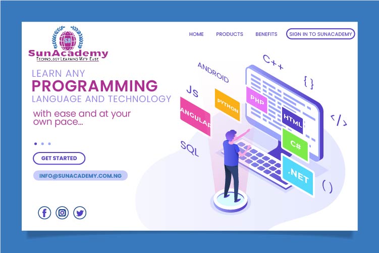 sunacademy1's tweet image. Learn any programming language and technology with ease and at your own pace…
#Learn_programming
#sunacademy
#sundimension