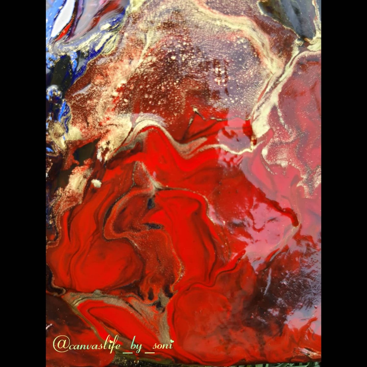 Soni_gulati's tweet photo. #acrylicpourpainting 😊

I'm so much in love with this fascinating fluid painting technique of art ❤❤ n the different effects n shapes which comes out ...🥰
Hence, created it.....My FIRST EVER ATTEMPT..😊🙏
#ArtistOnTwitter #creativity #acrylicpainting #artist https://t.co/tqG7k7qhLT